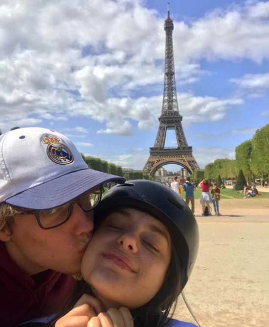 Odeya Rush and Ryan Lee spending quality of time in Paris.